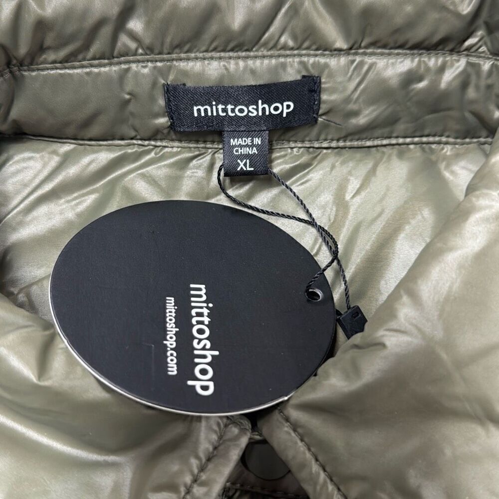 Mittoshop Women’s Olive Light Weight Jacket Size XL NEW - Picture 4 of 5